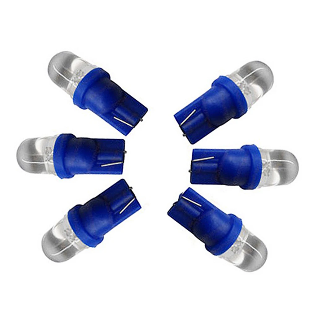Pack of 6 T10 1W Wedge Car Light Lamp Blub 168 194 2825 LED Interior Lights