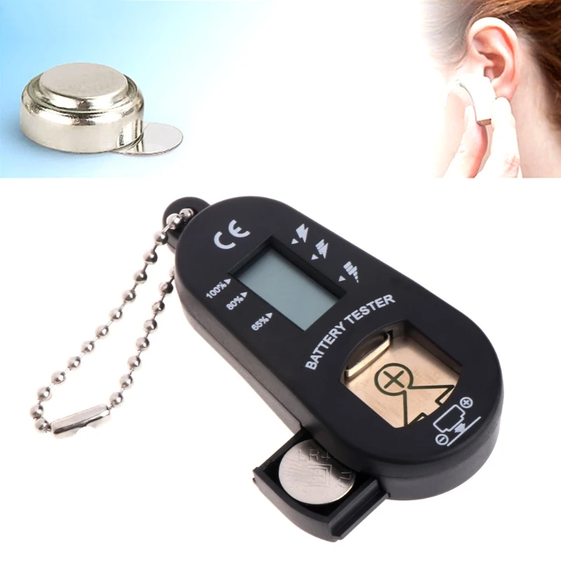 

Hearing Aid Battery Portable Measuring Apparatus Device Electric LCD Screen BC06