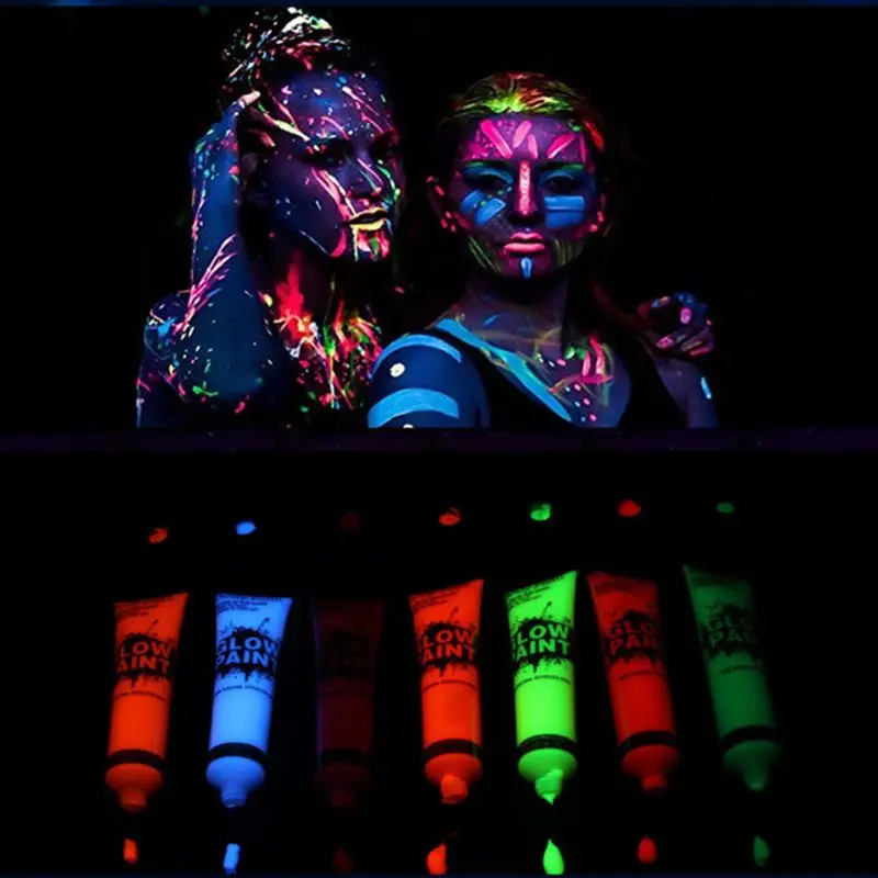 UV Glow Face Painting  Kaleidoscope Artistic Entertainment