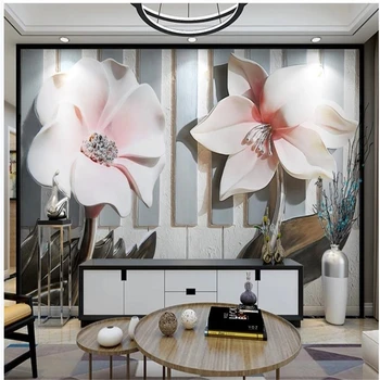 

Custom 3d wallpapers 3d murals wallpaper for living room Embossed flower piano keys wallpapers 3d background wall