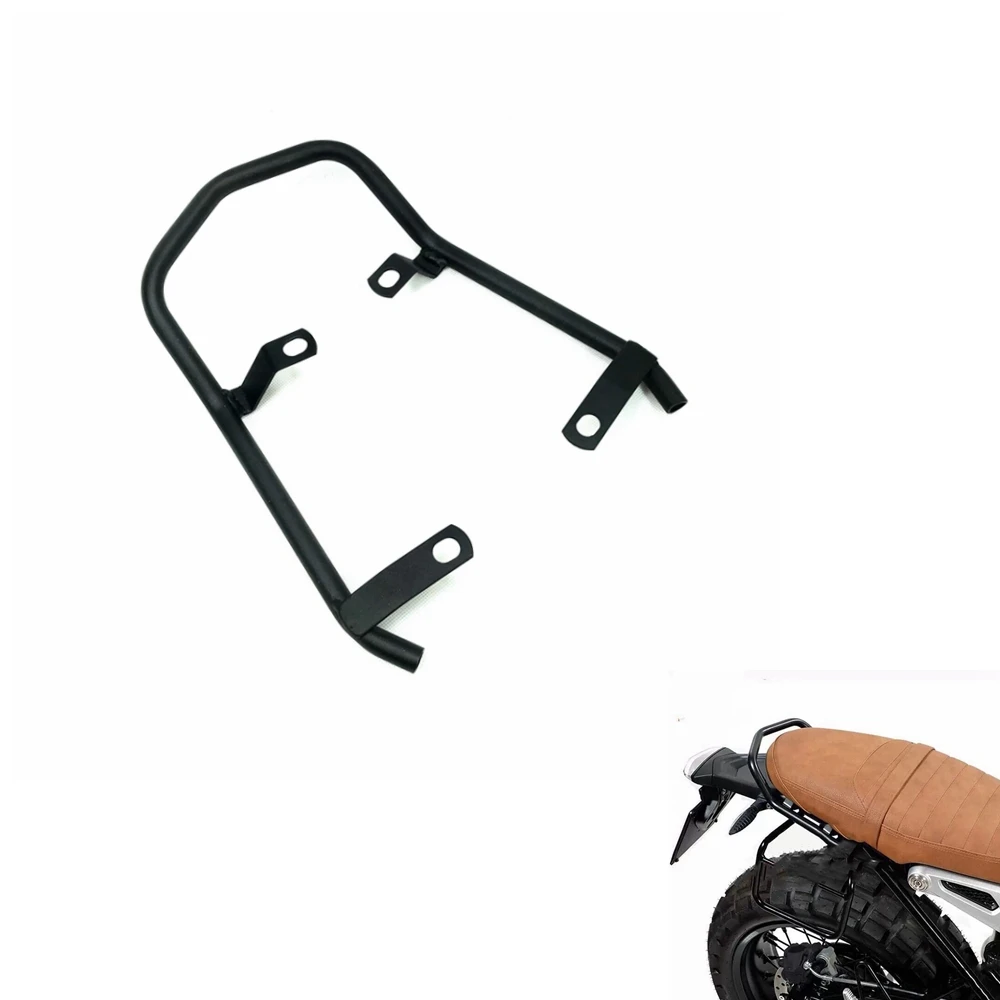 Мотоцикл задний багажник крепящийся за сиденье несущая стойка крыло седельная