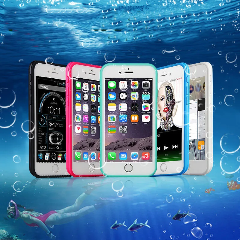 Водонепроницаемый чехол для телефона iPhone 11 pro Max X XR XS водонепроницаемый из ТПУ