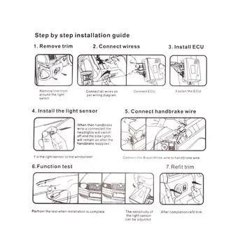 

Universal 12V Car Auto Light Sensor System Automatically Control Light Sensor L41C
