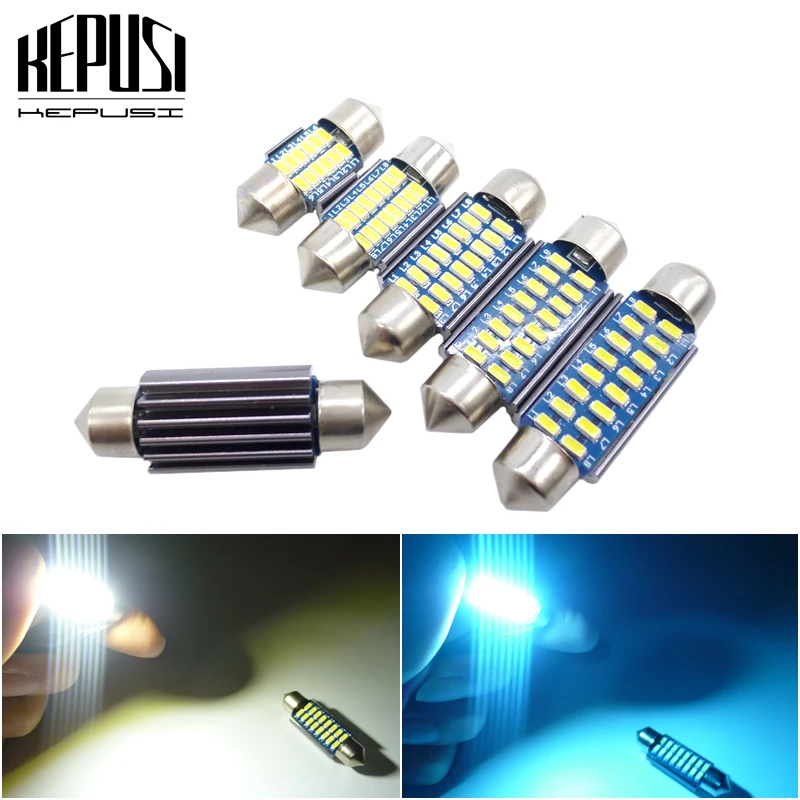 1x C5W Canbus 28Mm 31Mm Festoen 36Mm C10W 39Mm 41Mm Auto interieur