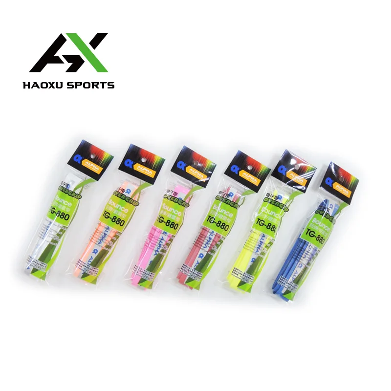 

Alpha Alpha Tg-880 Ultra-Viscous Shuttlecock Badminton Racket Knitting Grip Tape Game Sweat Absorbing