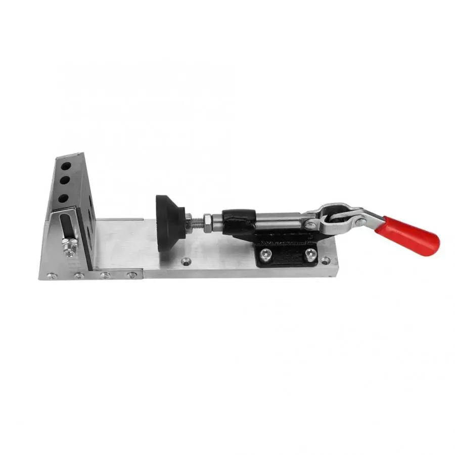 Aluminum Alloy Woodworking Inclined Pocket Hole Drilling Guide Clamp with Accessories Carpenter's Tool