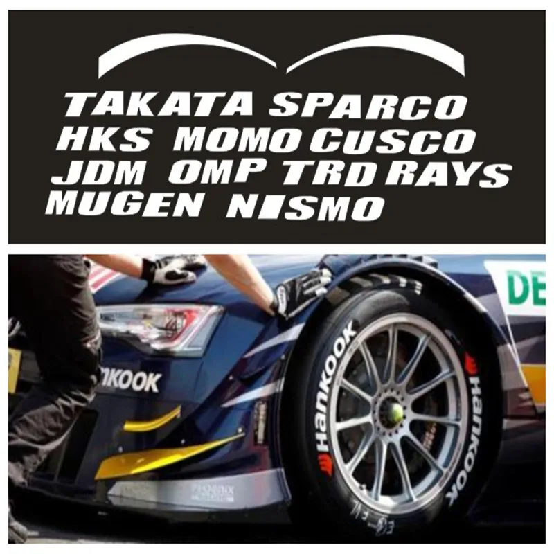 

Car Universal 3D Logo Tire Wheel Sticker DIY Auto Motorcycle Refit Styling Custom Funny Sports Decoration Stickers Decals