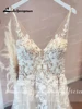 Roycebridal Appliques A Line Tulle Wedding Dress Vestido Novia Civil Boho Wedding Dress Open Back Lace Bodice Brautkleid 4