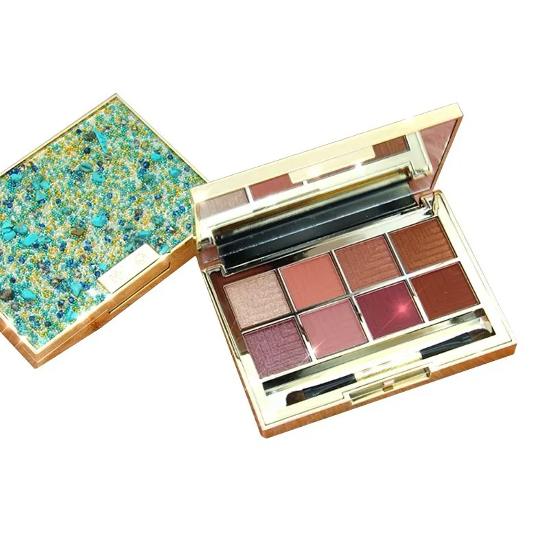 Starry Color 8 Color Eyeshadow Matte Pearlescent Earth Color Beginner Makeup
