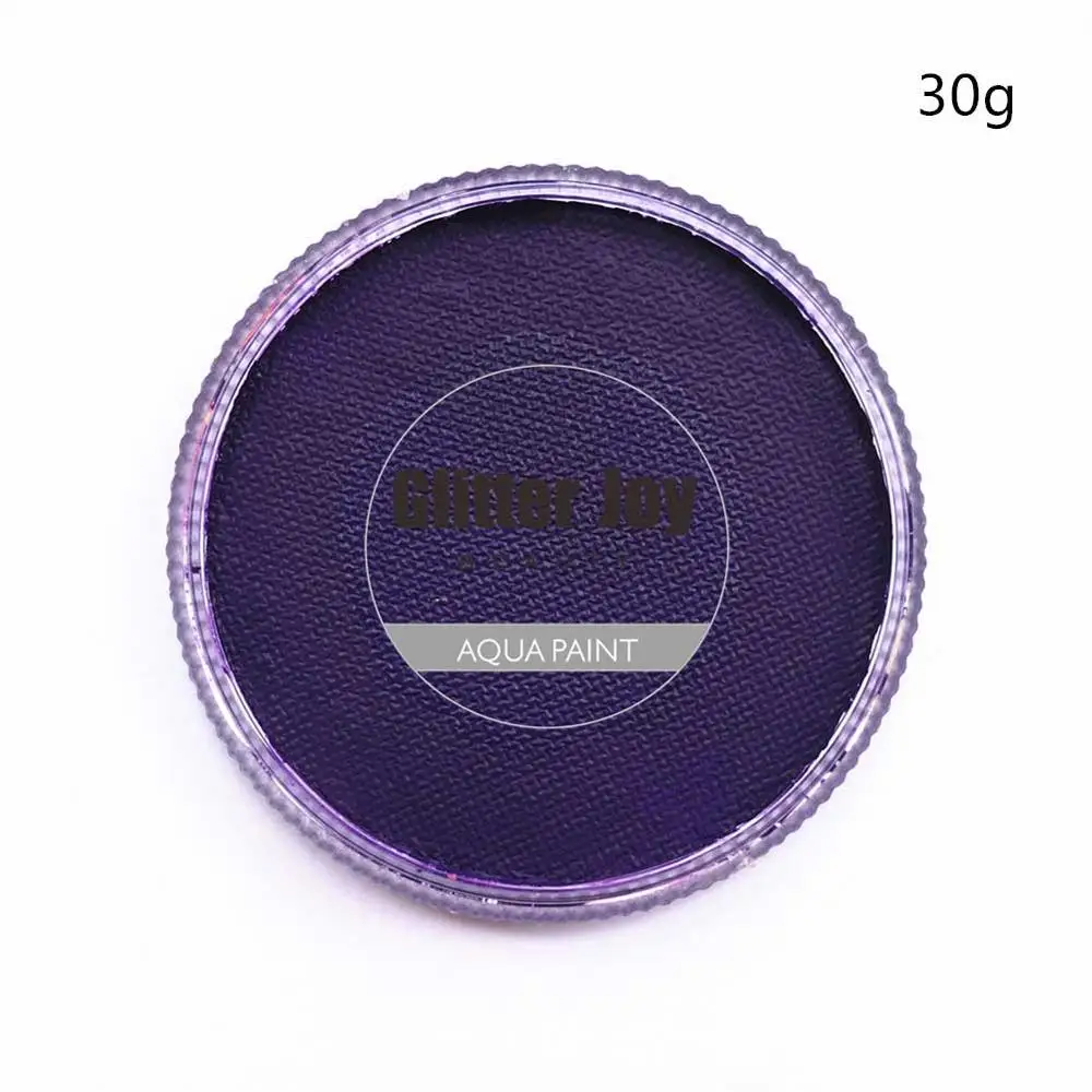 Purple 30g/pc Water Based Face Body Paint Pigment Cosplay Makeup in Carnival Party Festival Makeup Tool 2