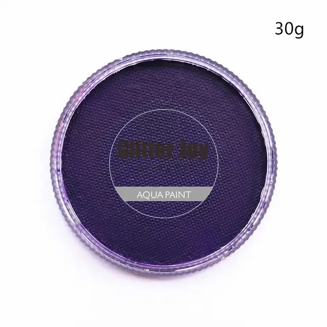 Purple 30g pc Water Based Face Body Paint Pigment Makeup in Carnival Party Festival Makeup Tool