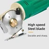 Electric Fabric Scissors 220V/110V Rotary Blade Fabric Tool Fabric Cutting Tools Electric Cutter Machine Rotary Scissors 4