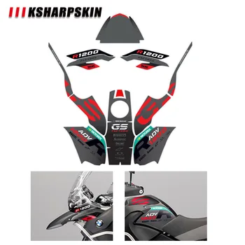 

KSHARPSKIN motorcycle sticker protection body reflective decal decorative film for BMW R1200GS R1200 GS ADV 2008-2012