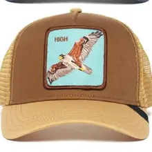 Новинка, летняя Кепка водителя грузовика, сетчатая бейсболка, хип-хоп кепка для мужчин, бейсболка с вышивкой, высокая