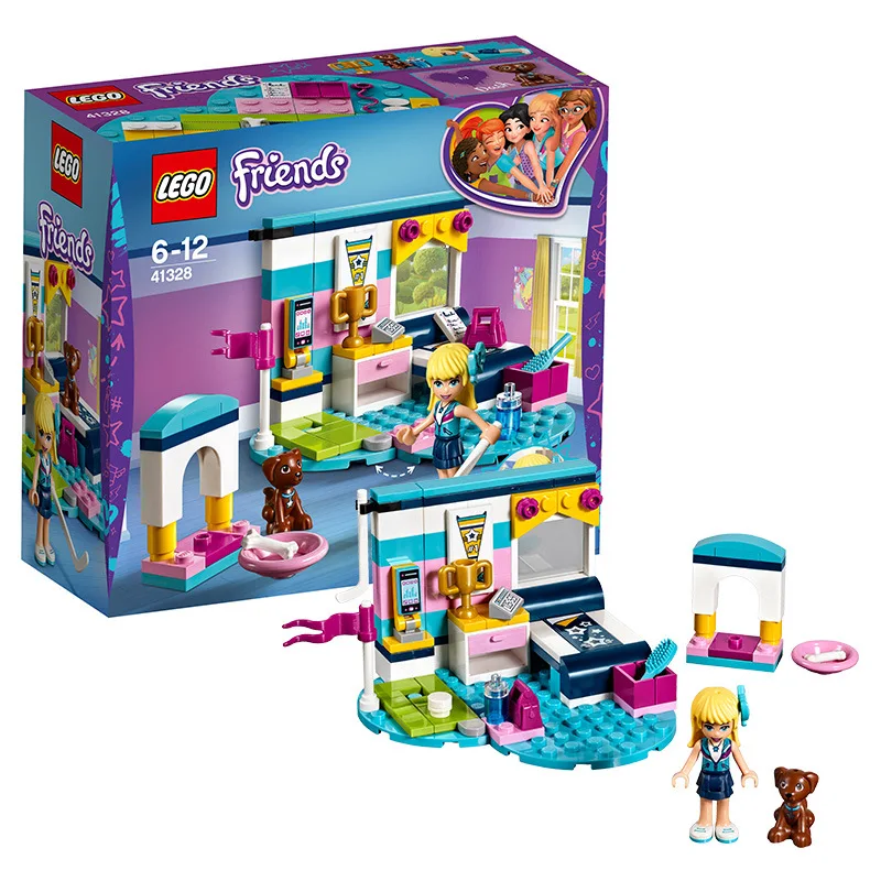 LEGO Good Friend Series 41328 Stephanie's Bedroom Lego Friends Inserted Building Blocks Toy