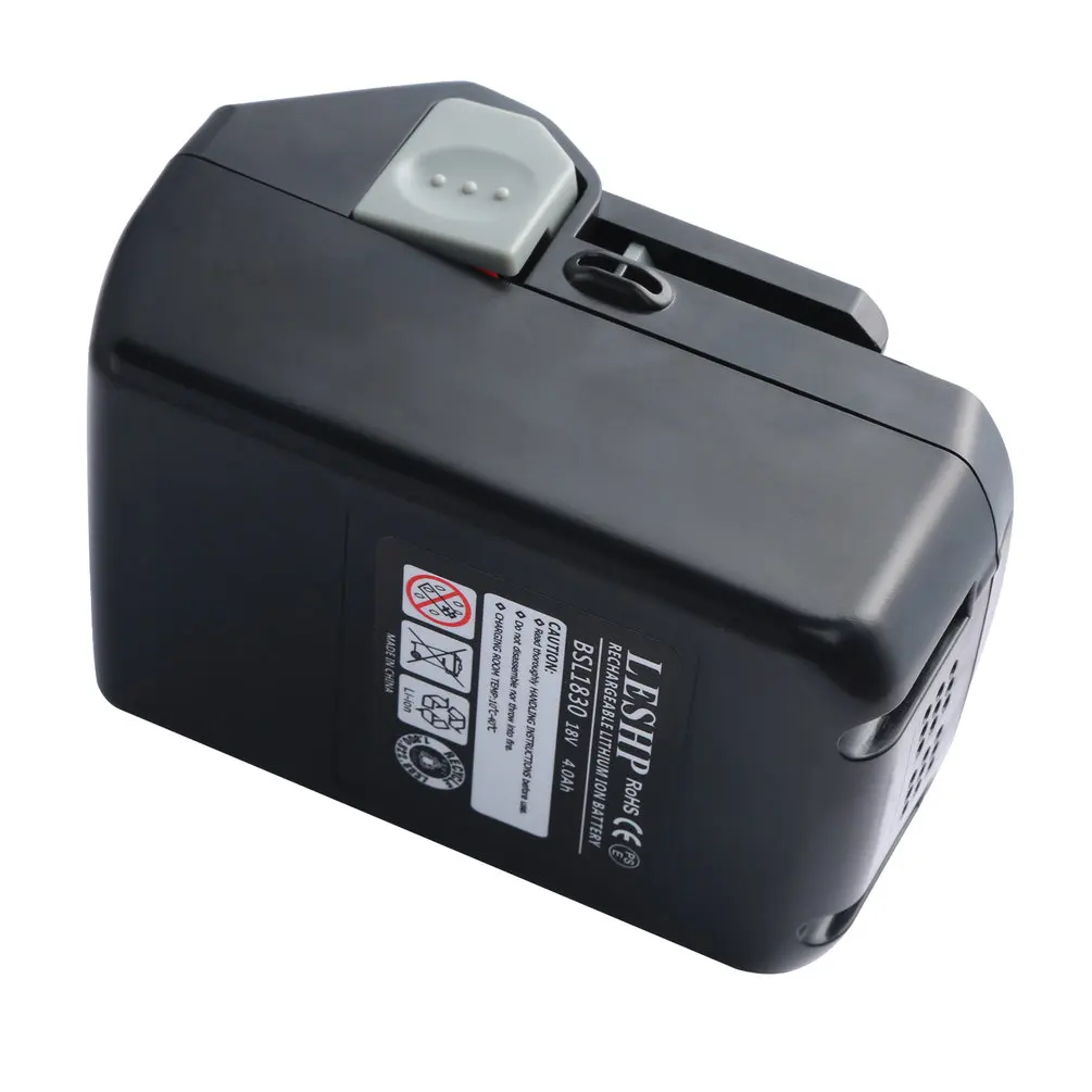 Черный PC+ ABS чехол, легкий, 4000 mah, 18 V/14,4 V, литий-ионная аккумуляторная батарея для электроинструмента HITACHI серии инструментов
