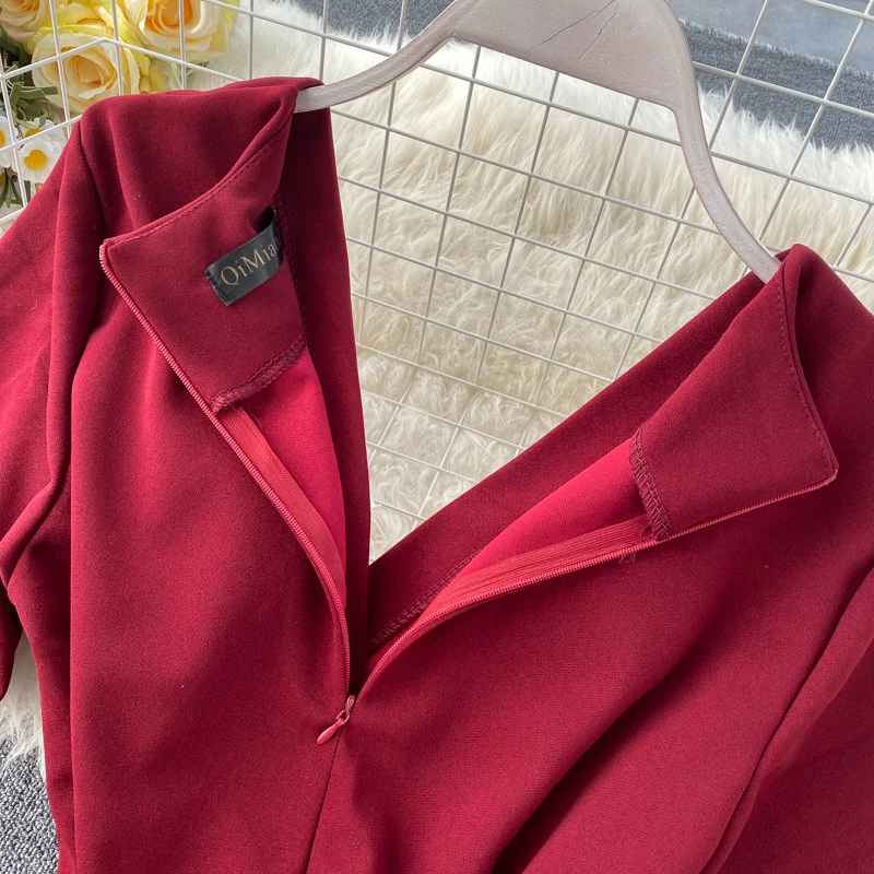 ALPHALMODA Весна Лето Женское платье с v-образным вырезом и короткими рукавами ТРАПЕЦИЕВИДНОЕ однотонное женское Повседневное платье