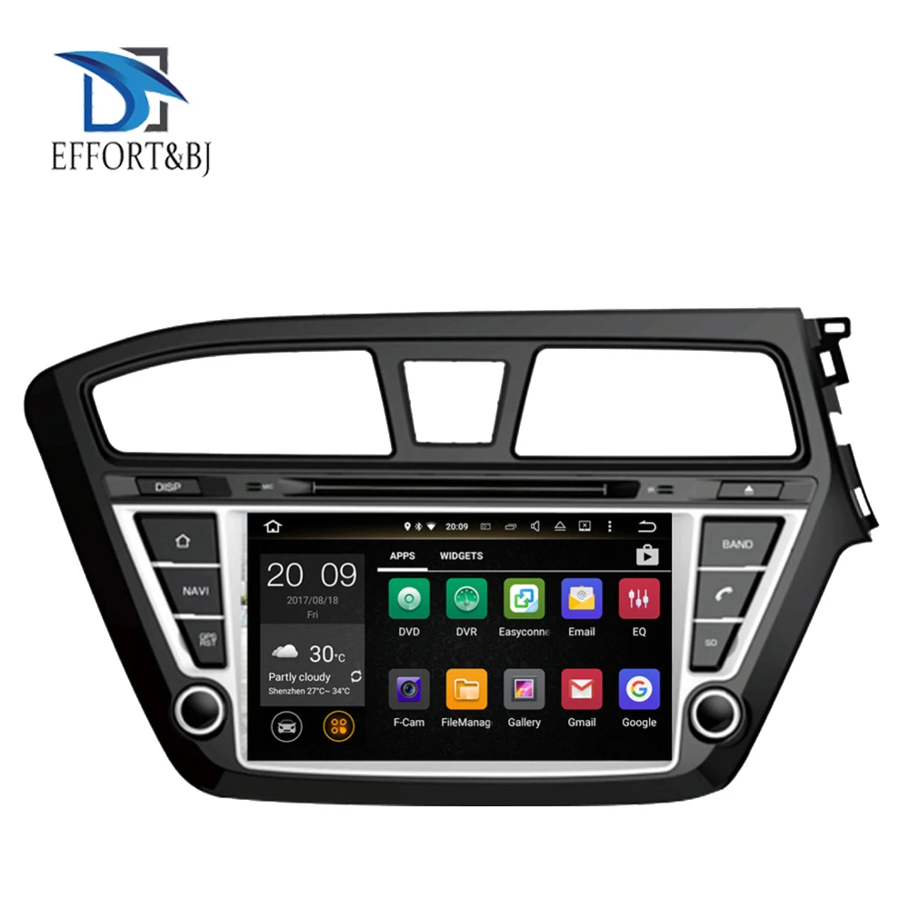 8 &quotAndroid 9 0 Octa Core4GB RAM автомобильный gps навигатор для Hyundai I20 2014 2019 правый ручной