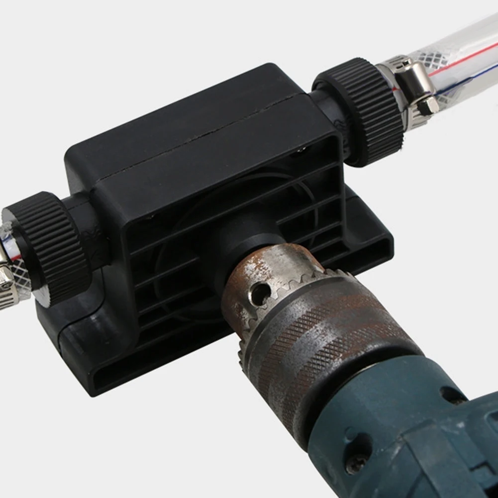 8 мм хвостовик Портативный Легкий Мини самовсасывающий Электрический дрель с питанием высокой эффективности водяной масляный насос легко использовать