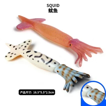 

Squid Model Simulation Marine Animal Model Size: 165x55x25mm Weight: 40g