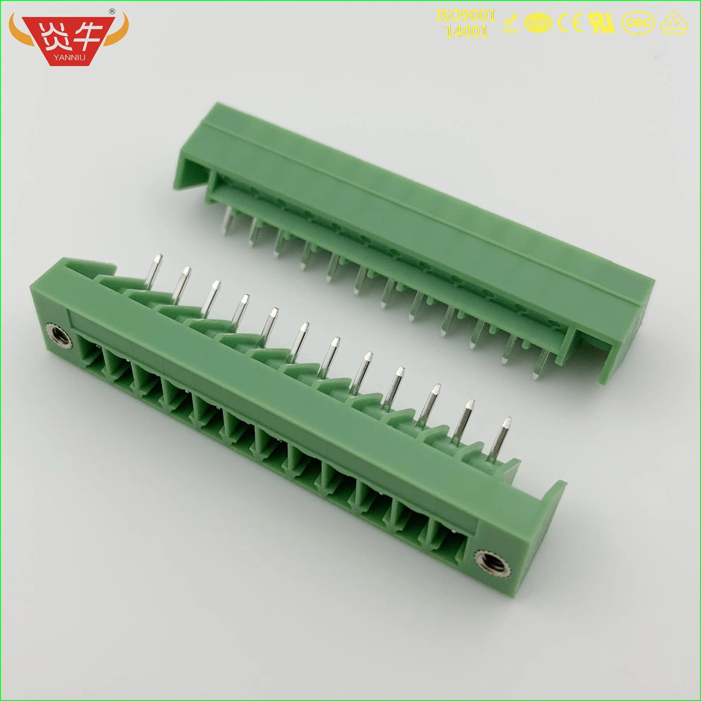 

KF2EDGLM 3.5 2P ~ 12P PCB PLUG-IN TEMINAL BLOCKS 15EDGLM 3.5mm 2PIN ~ 12PIN SMC 1,5/ 2-GF-3,5 PHOENIX CONTACT DEGSON KEFA YANNIU
