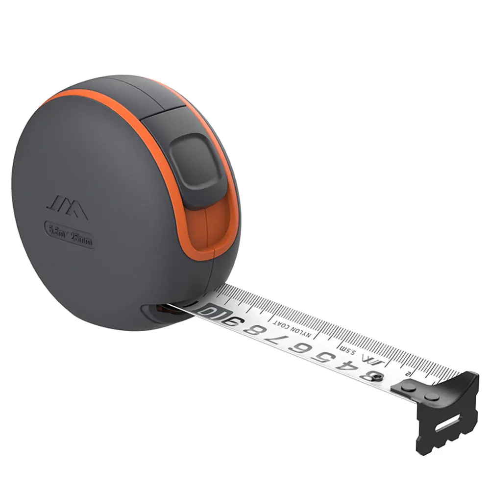 5.5M/3.5M Auto Self Lock Portable Tape Measure Coated Tape Ruler with Brake Button Wear Resistant Steel Measuring portable tape measure