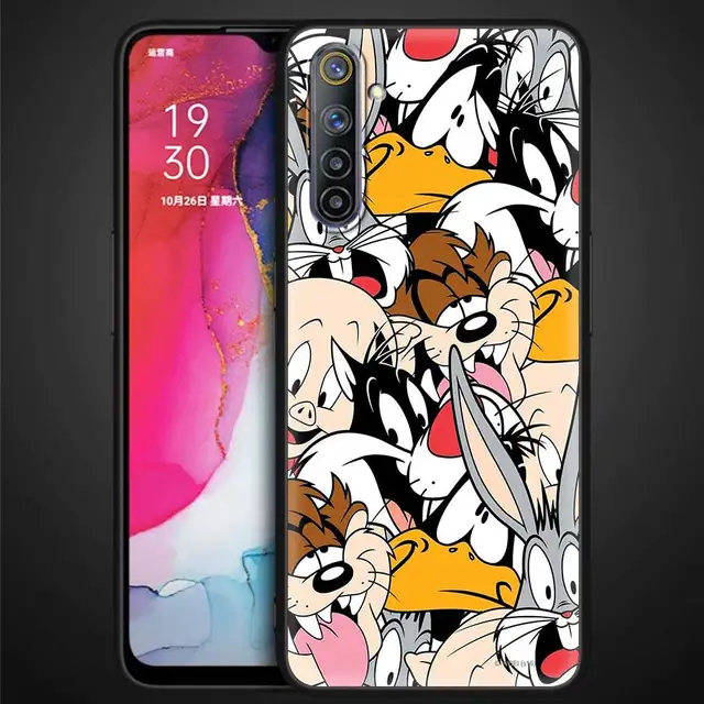 phone case For Redmi Note 9s 7 8t 9 8 10 9a 9c 9t K40 Pro coque Bumper tpu soft material Funny Cartoon Crazy Rabbit B02
