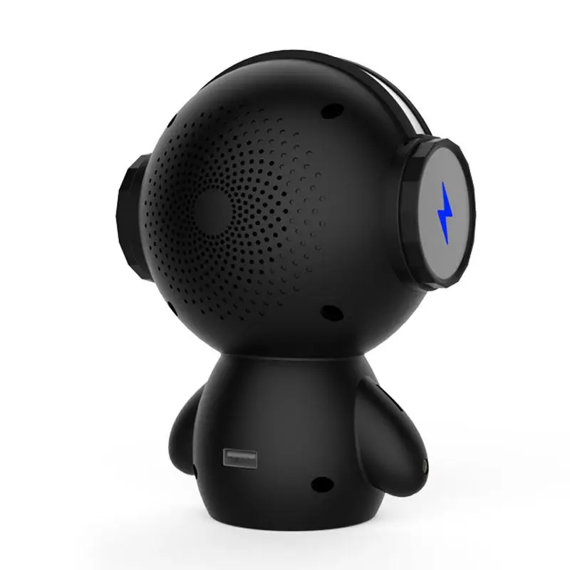Портативный мультфильм робот Мини Bluetooth динамик s Bluetooth беспроводной банк приемник банк динамик стерео музыкальный плеер