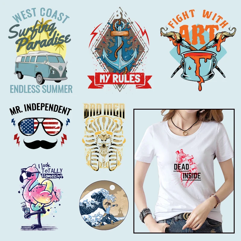 Heat Transfer Patches Thermal Stickers Heatsensitive Patches