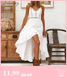 SRDP летнее богемное белое короткое Кружевное платье, женское сексуальное облегающее мини-платье с открытыми плечами, Элегантные вязаные вечерние платья
