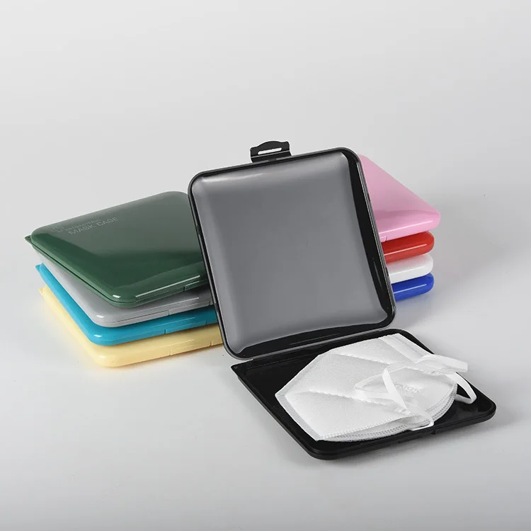 NEW Colorfor Portable Masks Case pp Box for storing mask Saves masks