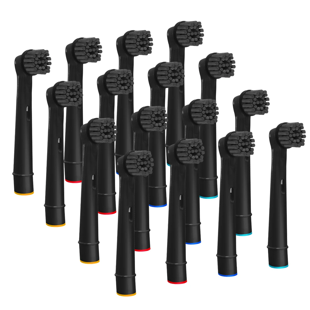 

16 x Electric Tooth Brush Heads Replacement For Braun Oral B Soft Bristle,Vitality Dual Clean/Professional Care SmartSeries