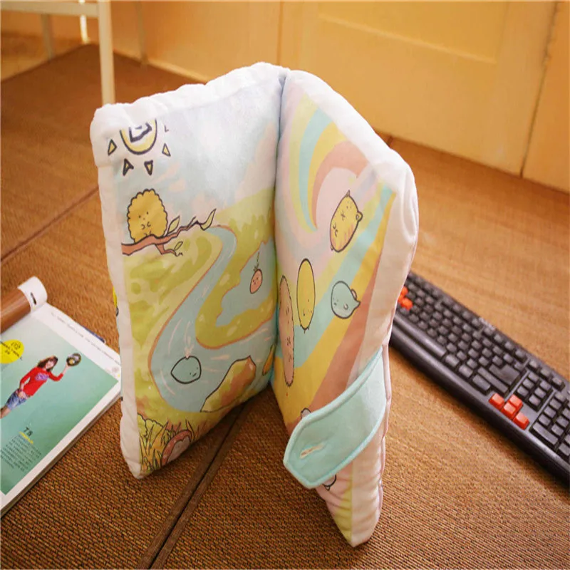 Новая креативная японская Подушка с принтом книги Сумико гураши плюшевые игрушки угловой био подушка мультфильм Подушка для хомяка дети подарок на день рождения 35 см