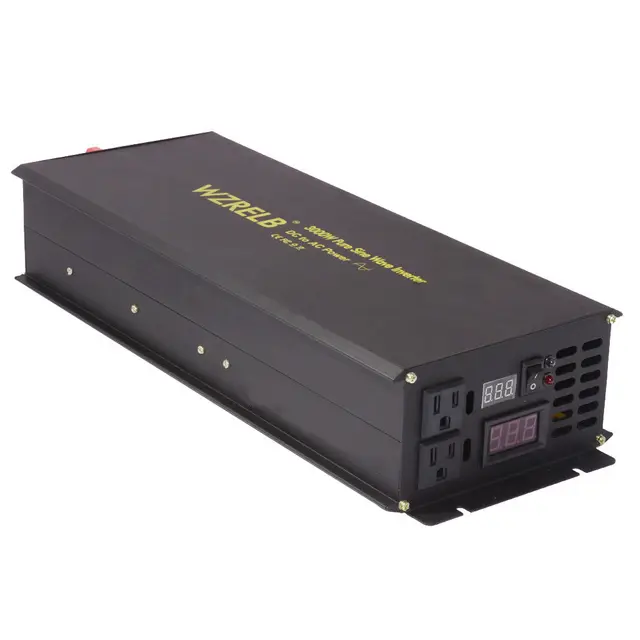 $US $533.93 3000W Pure Sine Wave Inverter 12V/24V/48V to 110V/120V/220V/230/240V Car Power Inverter Battery Power Supply DC to AC Converter