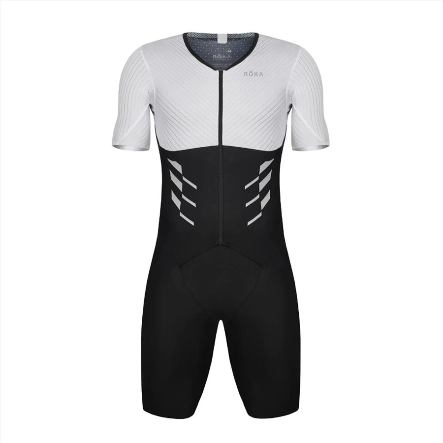Roka PRO TEAM aero костюм лучшее качество Велоспорт skinsuit гоночный костюм с Бельгией импортированные высокой плотности триатлона губки - Цвет: 2