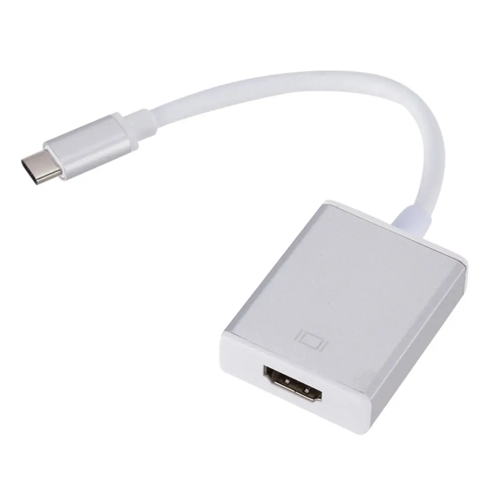 Type C USB 3,1 Мужской к HDMI 1080P HDTV Женский Кабель-адаптер для Macbook ноутбука Применение в мультимедиа