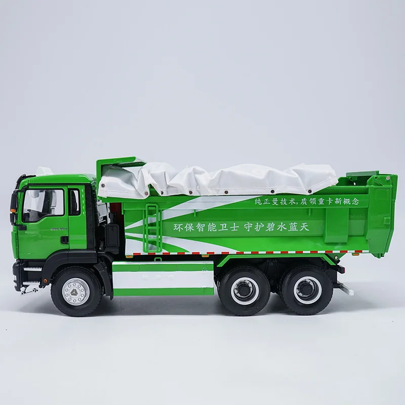 Оригинальный завод изысканный 1:24 тяжелый грузовик SinoTruck MAN TG A C6G Howo самосвал литый