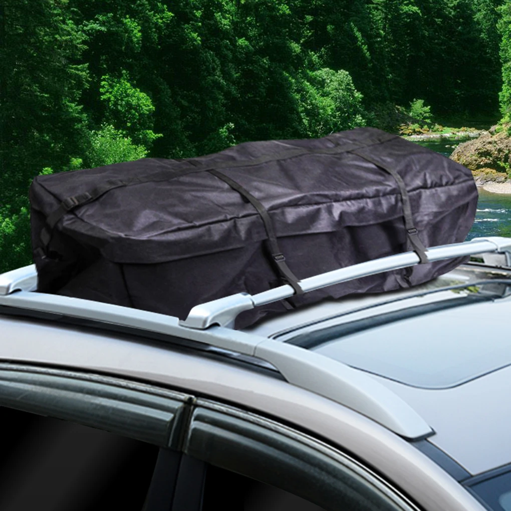 Огромный водонепроницаемый грузовой багаж сумка из ткани Оксфорд Корзина для автомобилей на крышу багажник дорожная сумка