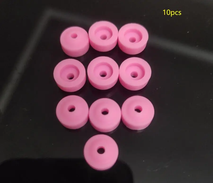 5/10/20/50pcs Nail Drill Plastic Protection Pink Caps Used on 3/32" Nail Drill Bits Electric Accessories Nail Tools Prevent Dust 5