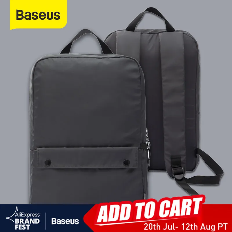  Baseus 20L рюкзаки для ноутбука, сумка для компьютера, светильник, вес, дорожные рюкзаки, мужские рюкзаки для отдыха, Офисная деловая сумка, …