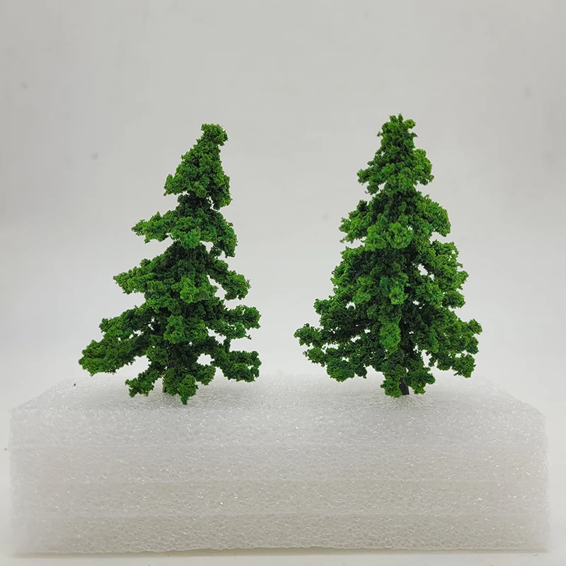 Details about   5pcs 15cm Christmas Decor 1:87 HO Scale Model Pine Trees  Railway Layout 