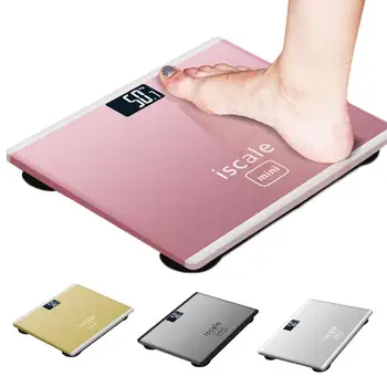 

Accurate Smart Bathroom Scales Electronic Digital Weight Muscle/Visceral Fat Weighing Glass LCD Display Home Floor Body Scale