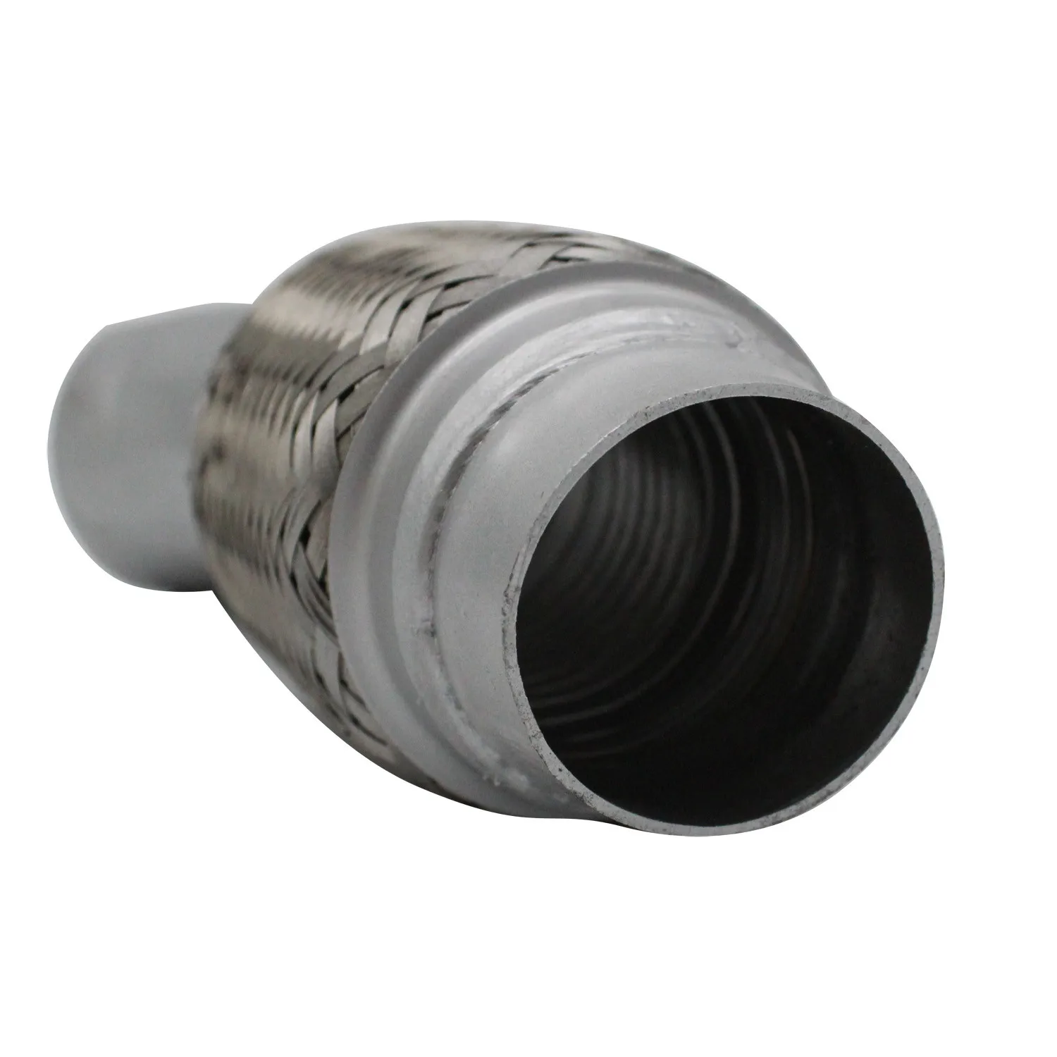 Серебристый металл для выхлопной трубы двигателя из нержавеющей стали композитная труба фильтр E81 E82 E87 E88 E90 подходит для двери Bmw Pull Wire# P10