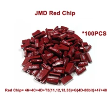 Super chip rosso JMD originale per Ebaby Hand baby Clone 46 48 4C 4D(4D-80bit) T5(11,12,13,33) G 47 48 sostituire il Chip King blu