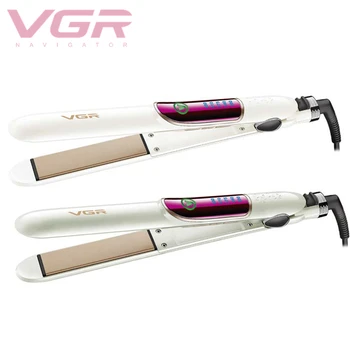 

Professional Hair Straightener Curler Hair Flat Iron Negative Ion Infrared Hair Straightener Curling Iron Corrugation V-509