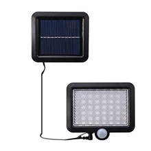 Led lawn Garden Solar Lamps Outdoor 56 LEDs Solar light Motion street Wall+lamps yard garage indoor home spot- lights Chandelier
