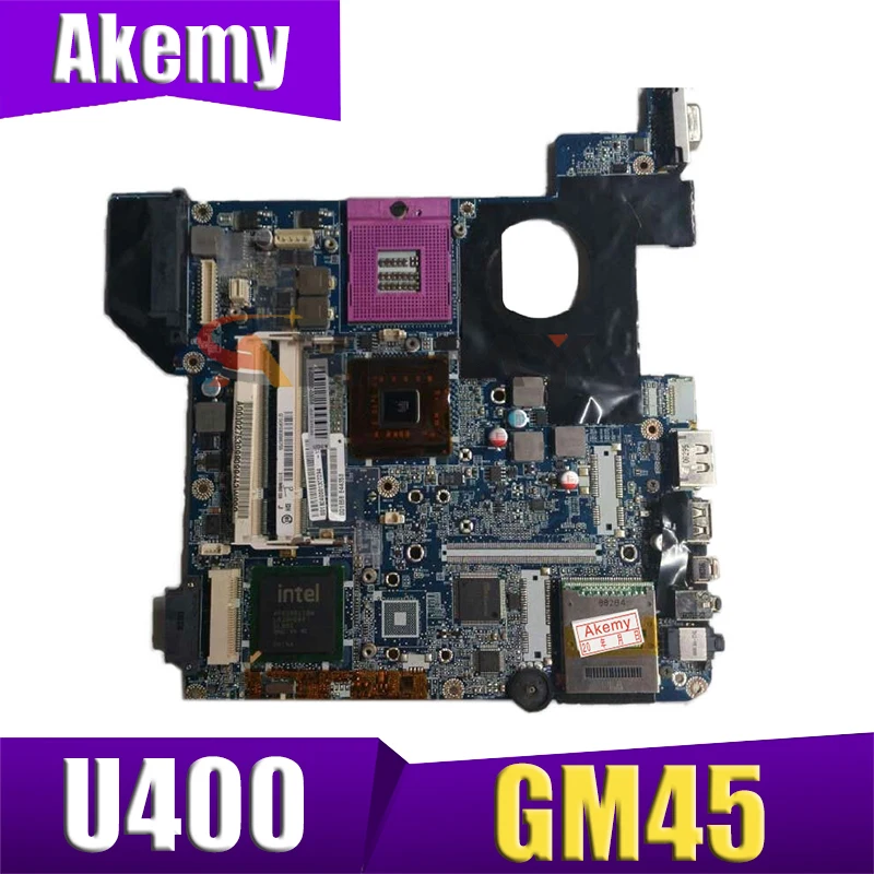 Материнская плата AKEMY A000060050 DATE1MMB8E0 для ноутбука Toshiba Satellite U400 материнская GM45 DDR2 со