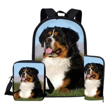 

Children School Bags Set Bernese Mountain Dog Backpack Boy Girll School Bags Gift Kids Backpacks mochila escolar Free Dropship