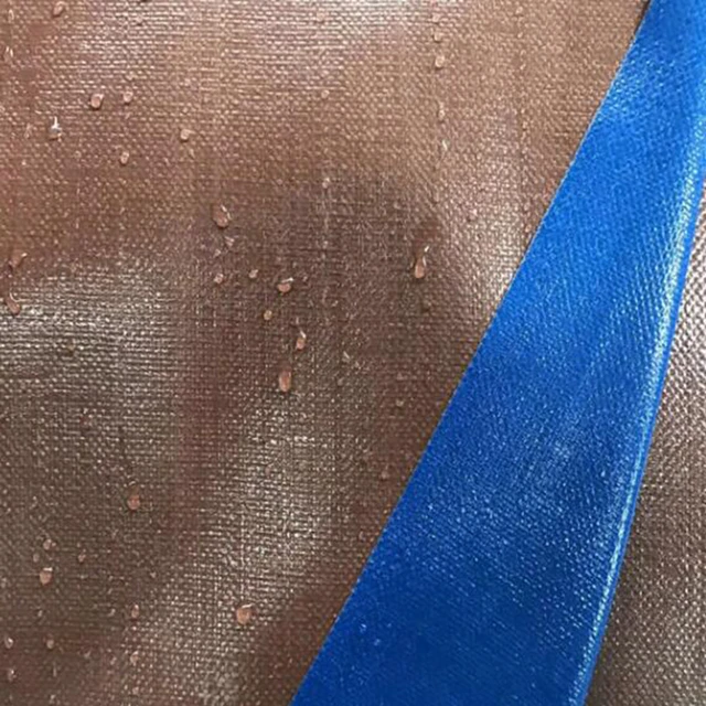 1 Db Kék Kerti Eső Vitorlás Ultra Könnyű Vízálló Műanyag Ponyha Otthoni Kert Megvastagodott Esőálló Ruhák Testreszabott Méret - Image 5