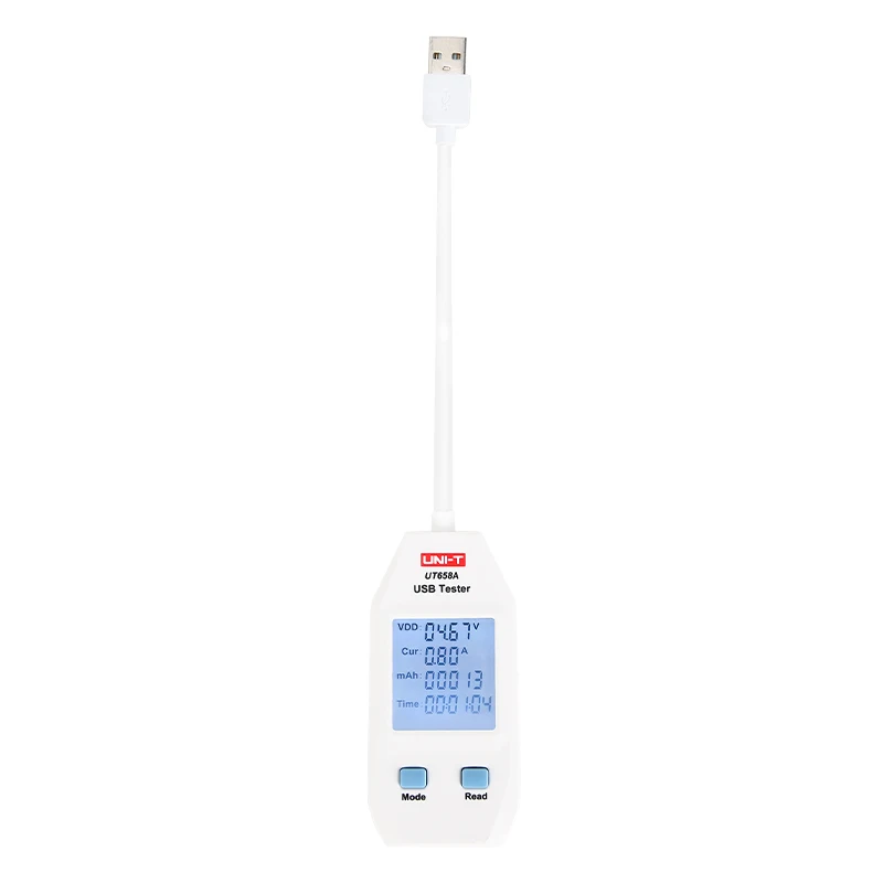 Новая версия USB тестер UNI T UT658Dual/UT658A/UT658C мобильный мощность/кабель для передачи